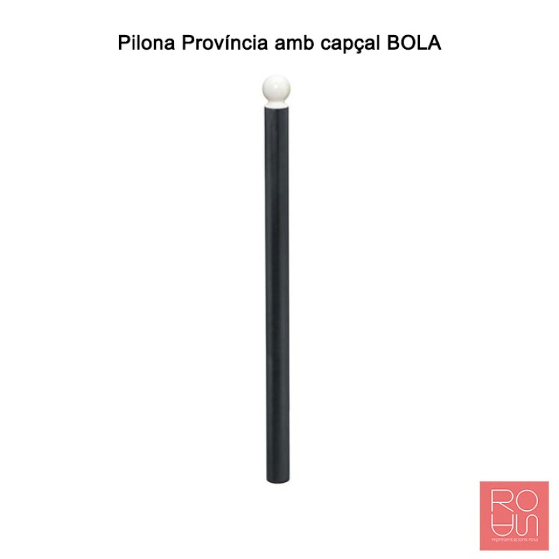 Pilona de gran visibilitat Província per zones de risc